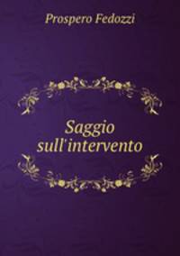 Saggio sull`intervento