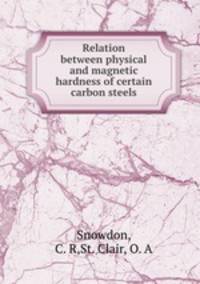 Relation between physical and magnetic hardness of certain carbon steels