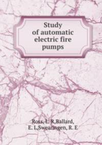 Study of automatic electric fire pumps