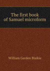 The first book of Samuel microform