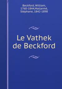 Le Vathek de Beckford