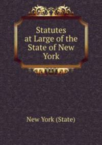 Statutes at Large of the State of New York