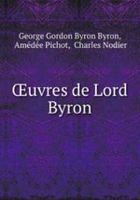 uvres de Lord Byron