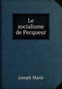 Le socialisme de Pecqueur