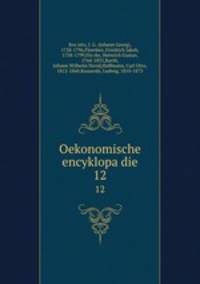 Oekonomische encyklopadie. 12