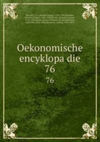 Oekonomische encyklopadie. 76