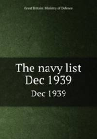 The navy list. Dec 1939