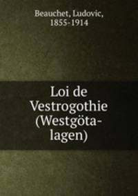 Loi de Vestrogothie (Westgta-lagen)