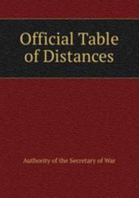 Official Table of Distances
