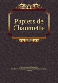 Papiers de Chaumette