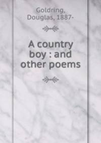 A country boy : and other poems