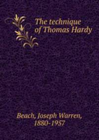 The technique of Thomas Hardy
