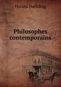 Philosophes contemporains