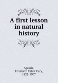 A first lesson in natural history