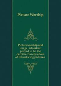 Pictureworship and image-adoration proved to be the certain consequences of introducing pictures .