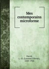 Mes contemporains microforme