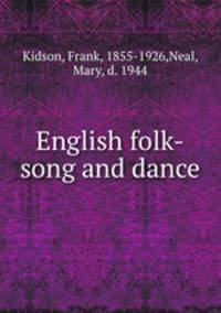 English folk-song and dance