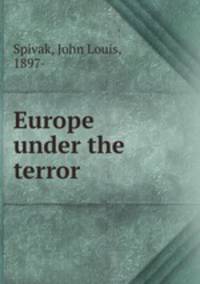 Europe under the terror