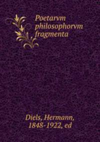 Poetarvm philosophorvm fragmenta