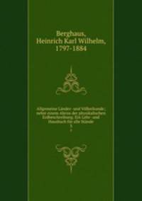 Allgemeine Lnder- und Vlkerkunde; nebst einem Abriss der physikalischen Erdbeschreibung. Ein Lehr- und Hausbuch fr alle Stnde. 3