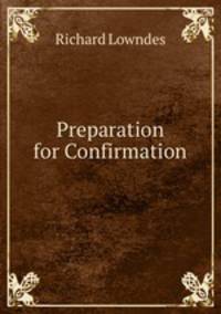 Preparation for Confirmation