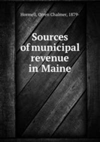 Sources of municipal revenue in Maine