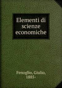Elementi di scienze economiche