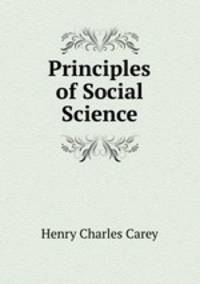 Principles of Social Science