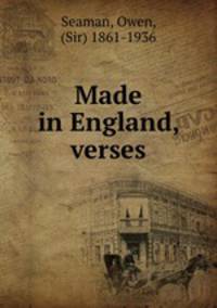 Made in England, verses