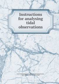 Instructions for analysing tidal observations