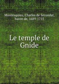 Le temple de Gnide