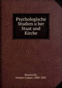Psychologische Studien uber Staat und Kirche
