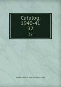 Catalog, 1940-41. 32