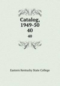 Catalog, 1949-50. 40