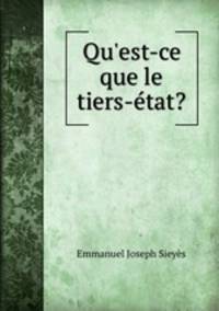 Qu`est-ce que le tiers-tat?