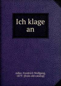 Ich klage an