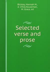 Selected verse and prose