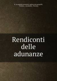 Rendiconti delle adunanze