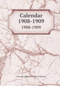 Calendar. 1908-1909