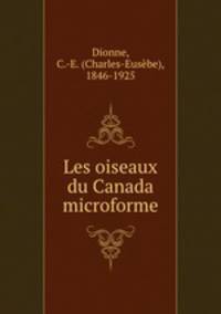 Les oiseaux du Canada microforme