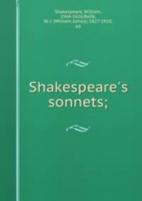 Shakespeare`s sonnets;