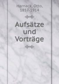 Aufstze und Vortrge
