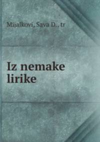 Iz nemake lirike