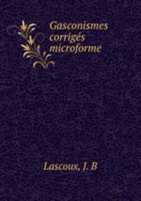 Gasconismes corrigs microforme