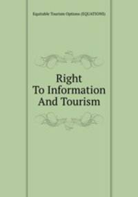 Right To Information And Tourism