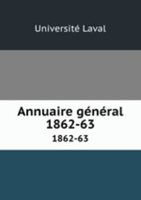 Annuaire gnral. 1862-63