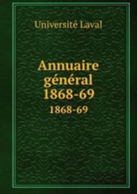 Annuaire gnral. 1868-69