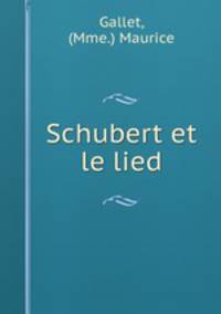 Schubert et le lied