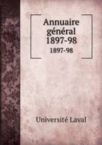 Annuaire gnral. 1897-98