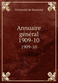 Annuaire gnral. 1909-10